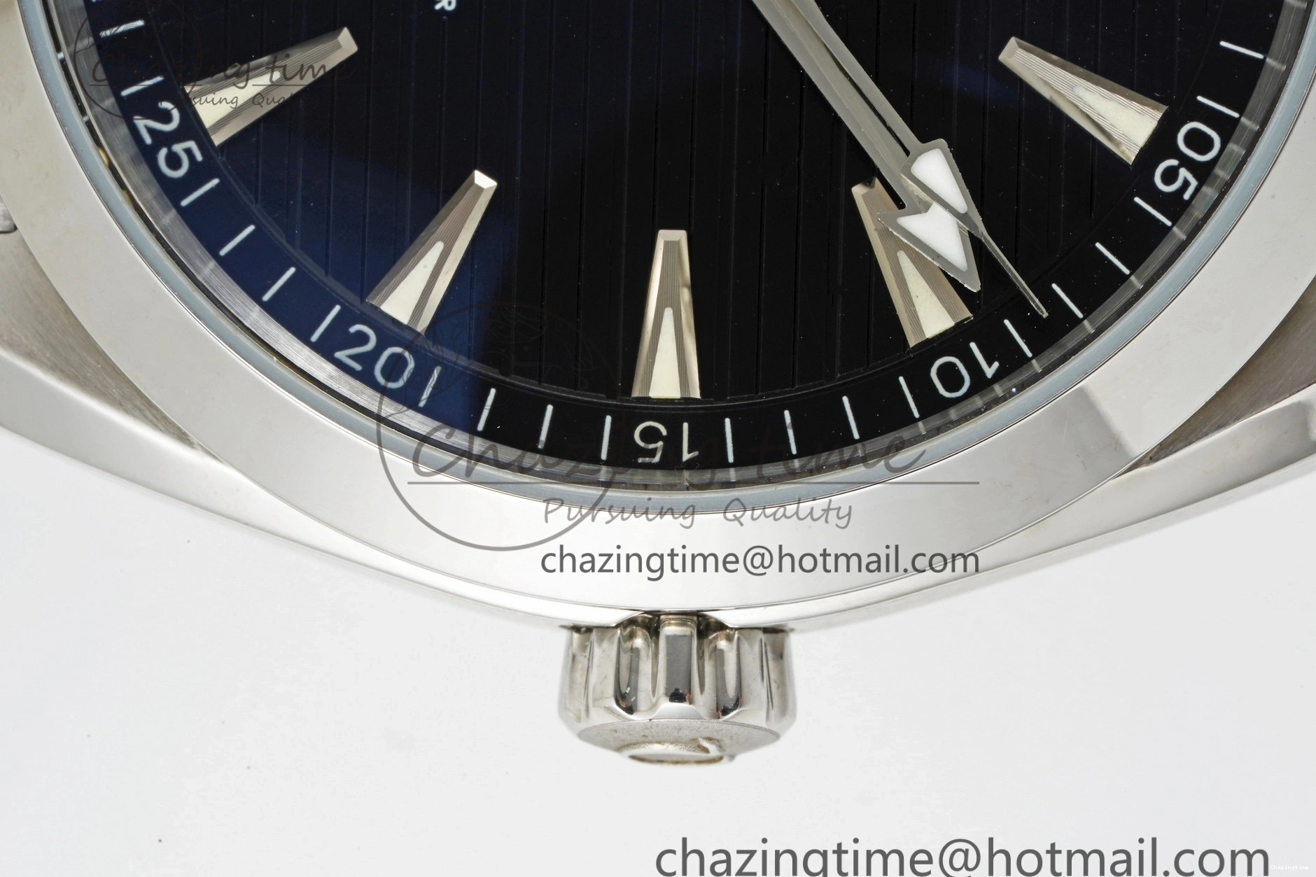 1227 MultiPurpose Aqua Terra 150M SS JQK 1:1 Best Edition Black Dial SS Hand on SS Bracelet A 7833